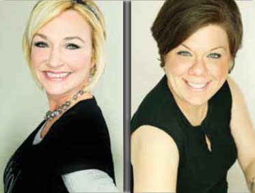 Owner Michele Hensel (pictured left) and Weight loss consultant Amelia Johnson (pictured right).