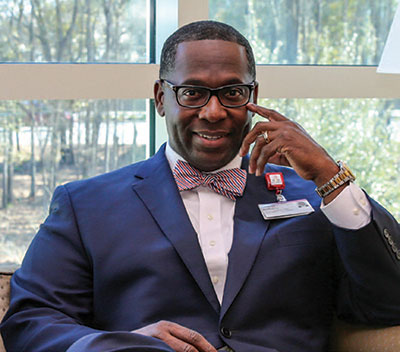 Anthony Jackson is new to the job of CEO of Roper St. Francis Mount Pleasant Hospital, but he’s already making a difference.
