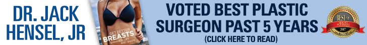 Voted Best Plastic Surgeon in Mount Pleasant 5 years running. Dr Jack Hensel Jr at Lowcountry Plastic Surgery Center