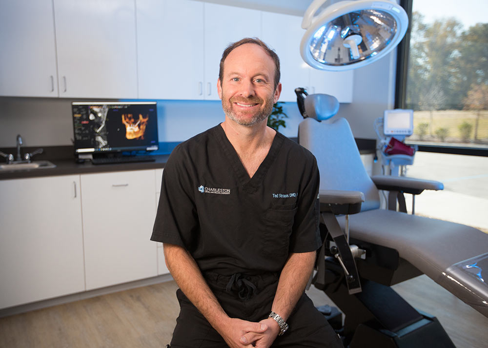 Dr. Edward R. Strauss of Charleston Oral and Facial Surgery (COAFS).