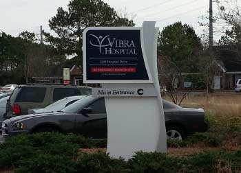 Vibra Hospital of Charleston entrance sign
